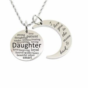 “Daughter” Moon Necklace